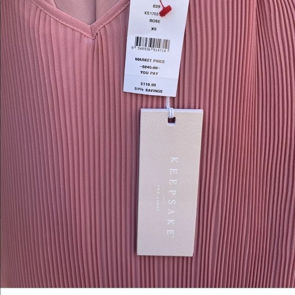 Keepsake The Label Be Free Maxi Dress Rose Size XS - Picture 4 of 5